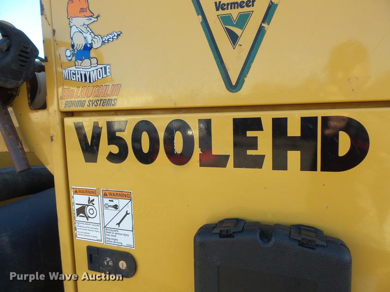 image for item DC1047 2013 Vermeer V500LEHD Vacumole trailer