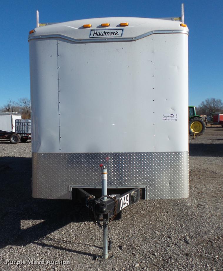 image for item DC1048 2015 Haulmark enclosed cargo trailer