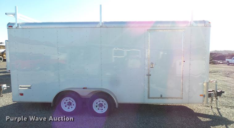 image for item DC1048 2015 Haulmark enclosed cargo trailer