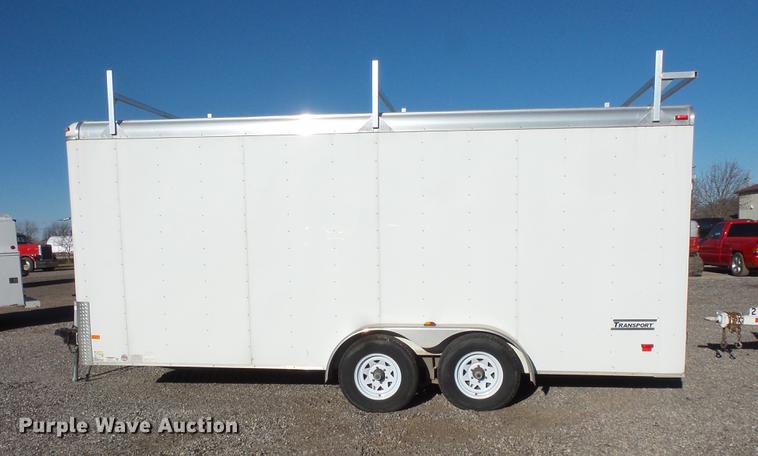 image for item DC1048 2015 Haulmark enclosed cargo trailer