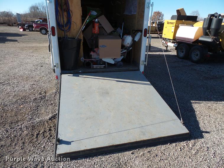 image for item DC1048 2015 Haulmark enclosed cargo trailer