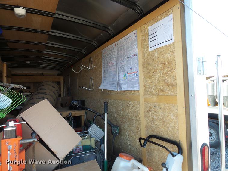image for item DC1048 2015 Haulmark enclosed cargo trailer