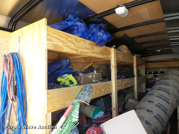 image for item DC1048 2015 Haulmark enclosed cargo trailer