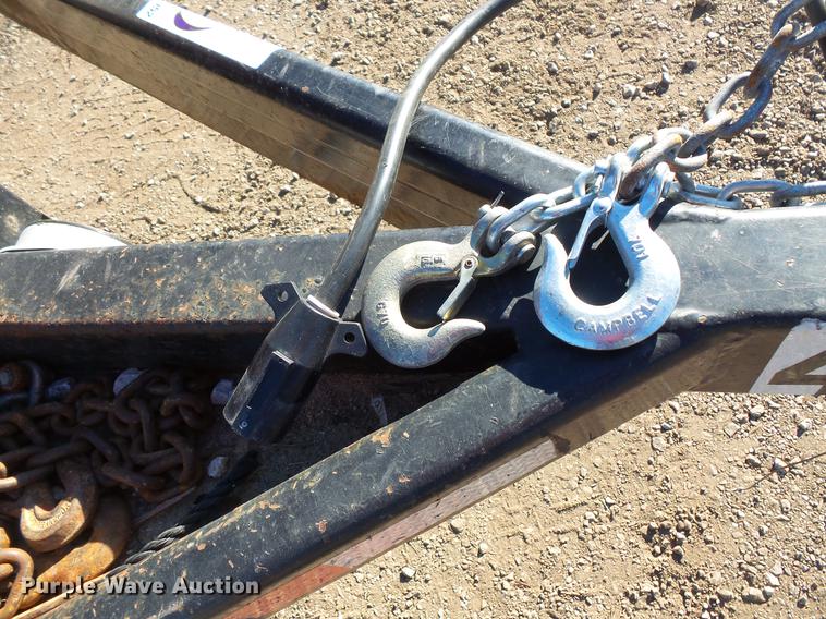 image for item DC1052 2011 Behnke tilt deck equipment trailer