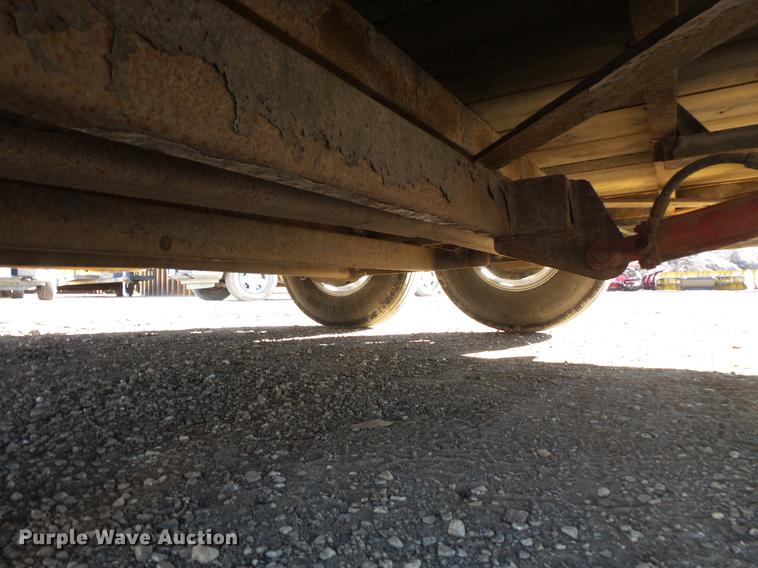 image for item DC1052 2011 Behnke tilt deck equipment trailer