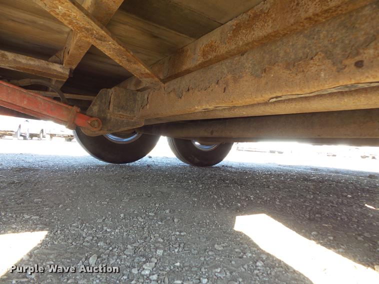 image for item DC1052 2011 Behnke tilt deck equipment trailer