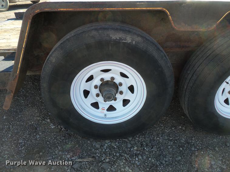 image for item DC1052 2011 Behnke tilt deck equipment trailer