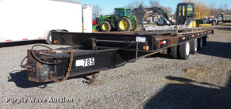 image for item DC1053 1998 Holden Ind tilt deck equipment trailer