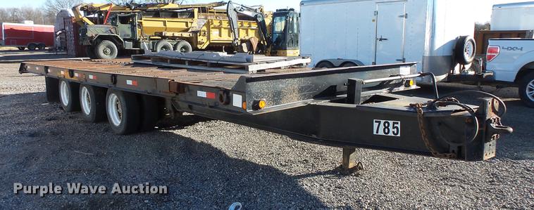 image for item DC1053 1998 Holden Ind tilt deck equipment trailer