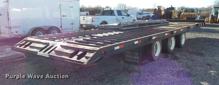 image for item DC1053 1998 Holden Ind tilt deck equipment trailer