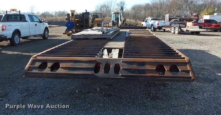 image for item DC1053 1998 Holden Ind tilt deck equipment trailer