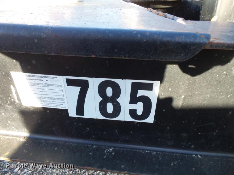 image for item DC1053 1998 Holden Ind tilt deck equipment trailer