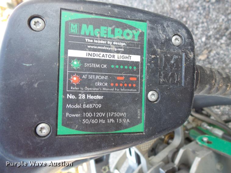 image for item DC1062 Mcelory 860805 fusion machine