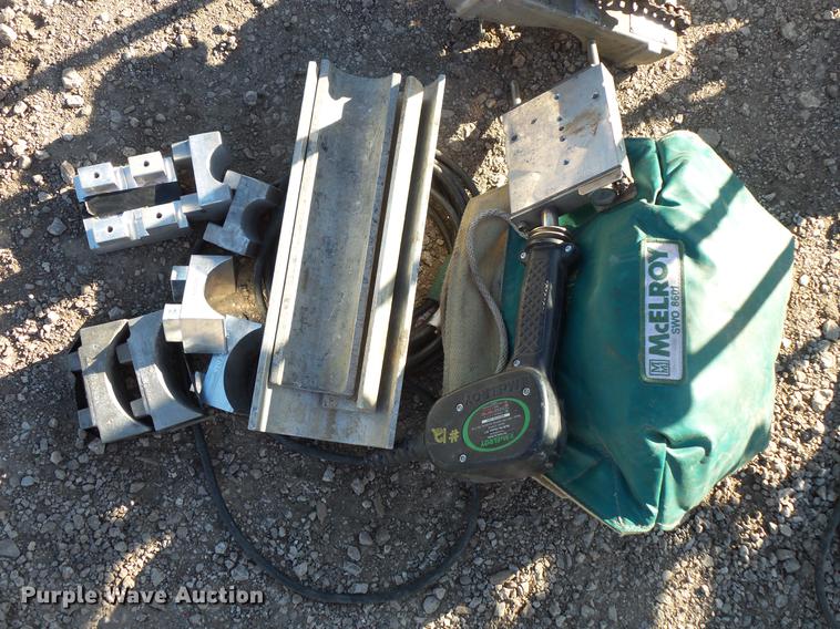 image for item DC1081 (5) McElroy SideWinder fusion machines