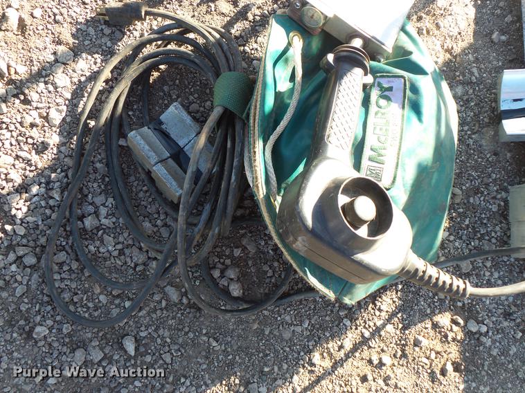 image for item DC1081 (5) McElroy SideWinder fusion machines