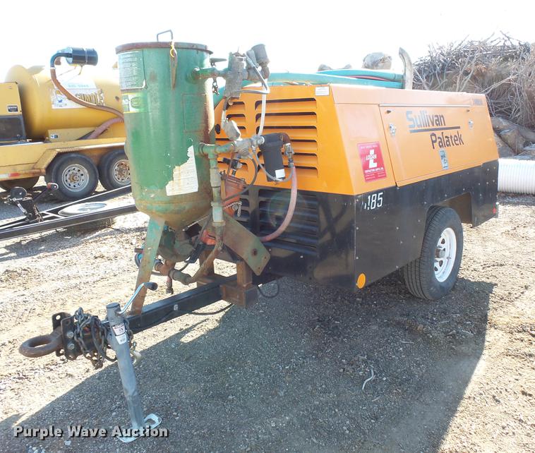 image for item DC1110 Sullivan Palatek D185PJD air compressor