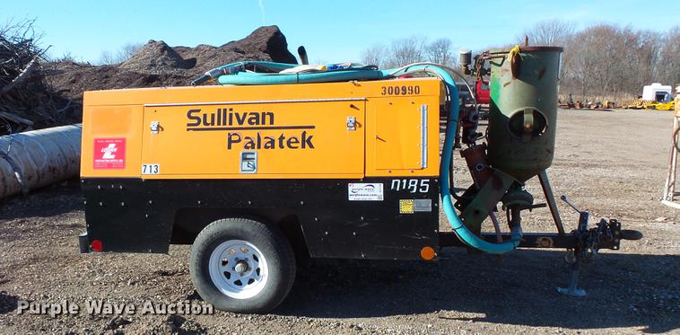 image for item DC1110 Sullivan Palatek D185PJD air compressor