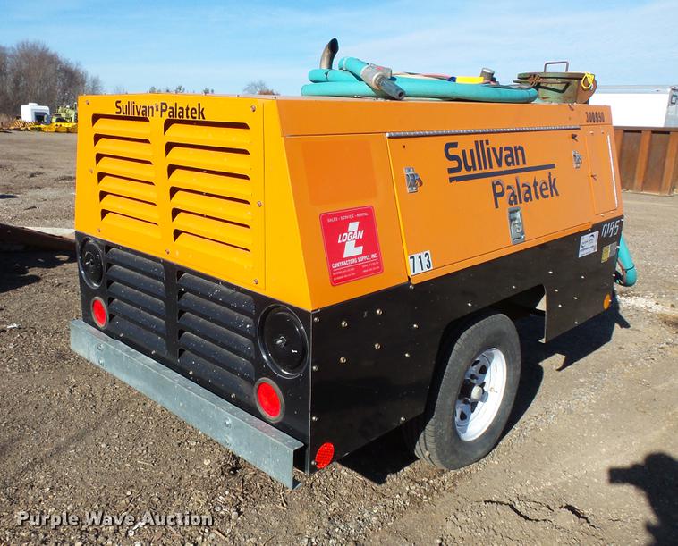 image for item DC1110 Sullivan Palatek D185PJD air compressor