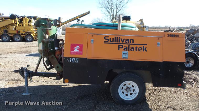 image for item DC1110 Sullivan Palatek D185PJD air compressor