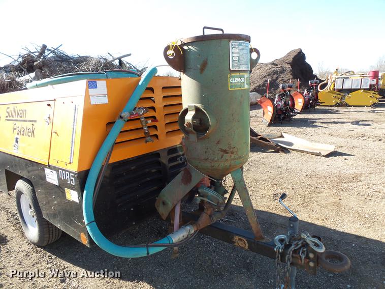 image for item DC1110 Sullivan Palatek D185PJD air compressor
