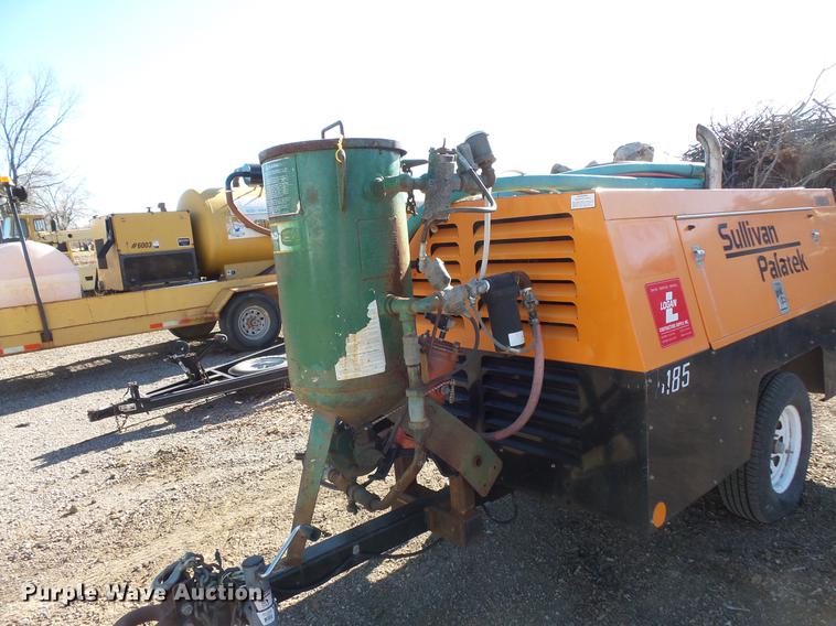 image for item DC1110 Sullivan Palatek D185PJD air compressor