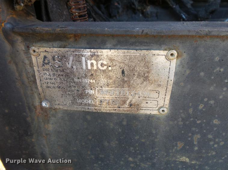 image for item DC1150 2008 ASV PT-80 skid steer