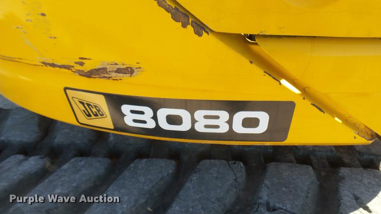 image for item DC1887 2006 JCB 8080 excavator