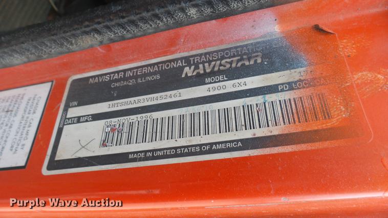 image for item DC1904 1997 International 4900 dump truck