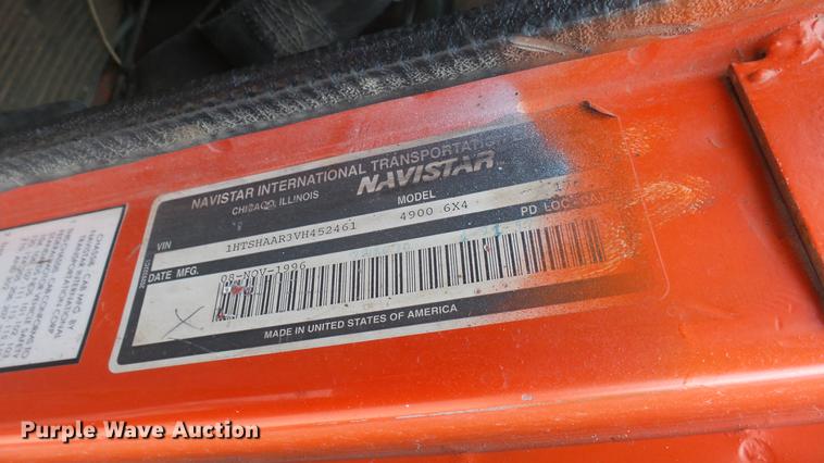 image for item DC1904 1997 International 4900 dump truck