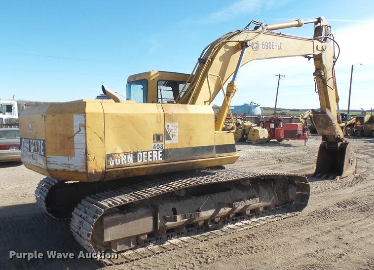 image for item DC1911 1998 John Deere 690E LC excavator