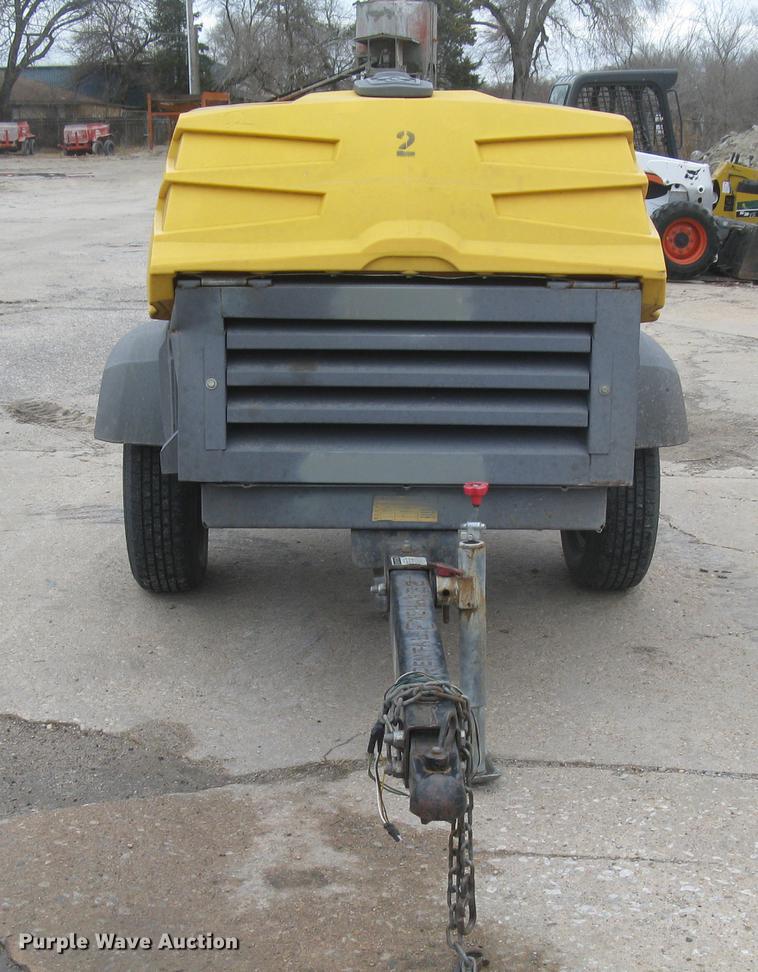 image for item DC2452 2007 Atlas Copco XAS185JD7 air compressor