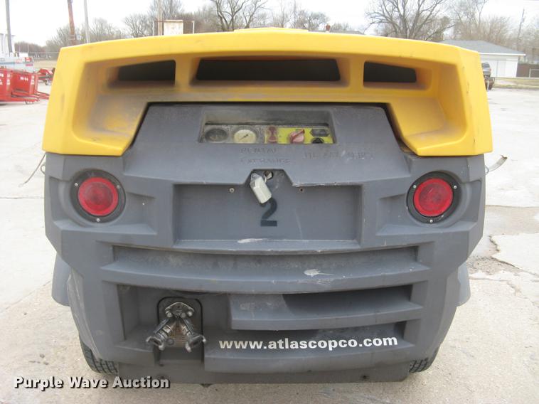 image for item DC2452 2007 Atlas Copco XAS185JD7 air compressor