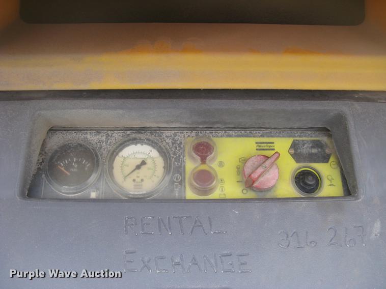 image for item DC2452 2007 Atlas Copco XAS185JD7 air compressor