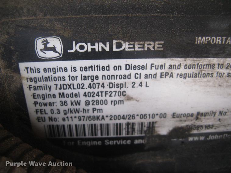 image for item DC2452 2007 Atlas Copco XAS185JD7 air compressor