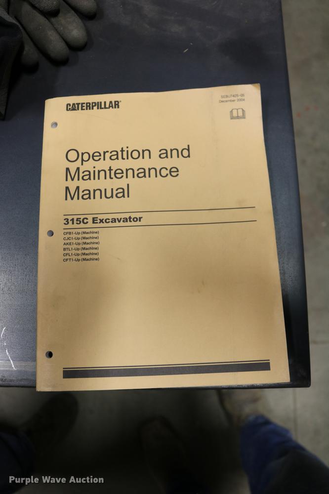image for item DC3718 2006 Caterpillar 315C excavator