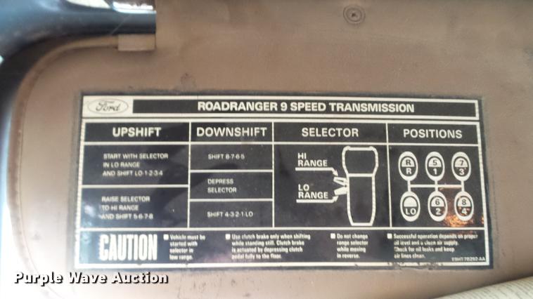 image for item DC5729 1995 Ford LT9000 dump truck