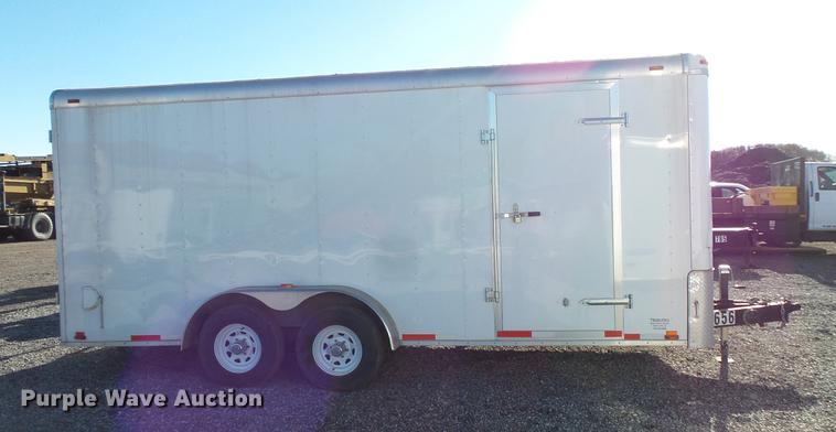 image for item DC5747 2016 Atlas enclosed cargo trailer