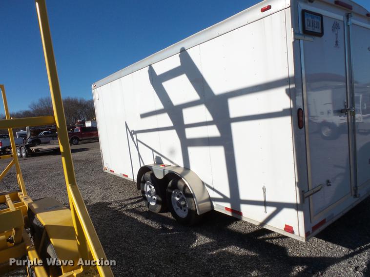 image for item DC5747 2016 Atlas enclosed cargo trailer
