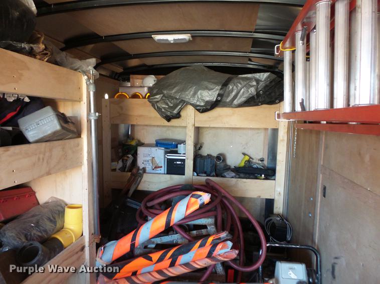 image for item DC5747 2016 Atlas enclosed cargo trailer