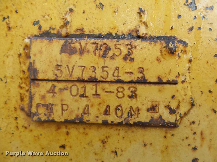 image for item DC6452 1982 Caterpillar 980C wheel loader