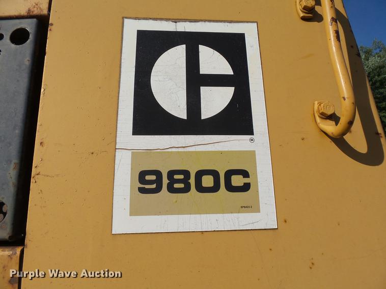image for item DC6452 1982 Caterpillar 980C wheel loader