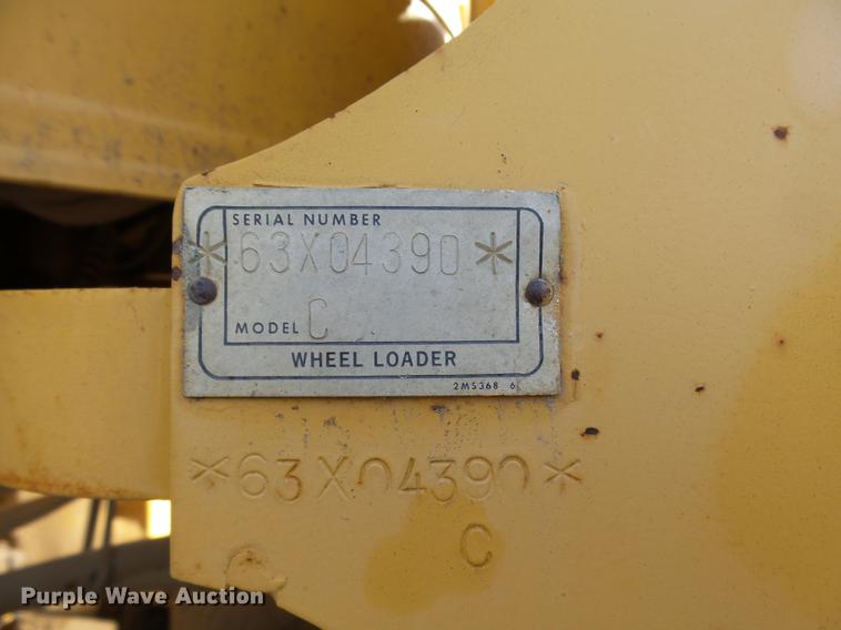 image for item DC6452 1982 Caterpillar 980C wheel loader