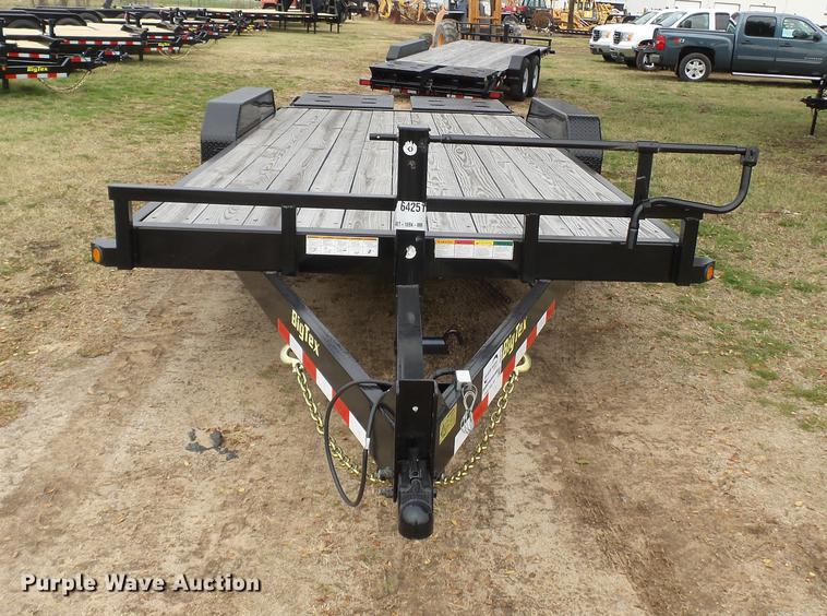 image for item DC6757 2016 Big Tex 14ET-18BK-MR equipment trailer