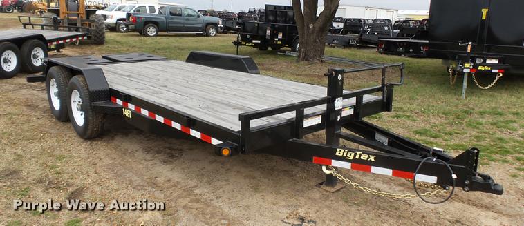 image for item DC6757 2016 Big Tex 14ET-18BK-MR equipment trailer