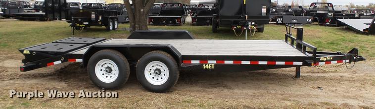 image for item DC6757 2016 Big Tex 14ET-18BK-MR equipment trailer