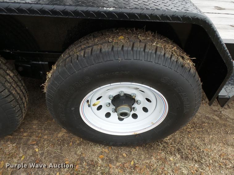 image for item DC6757 2016 Big Tex 14ET-18BK-MR equipment trailer