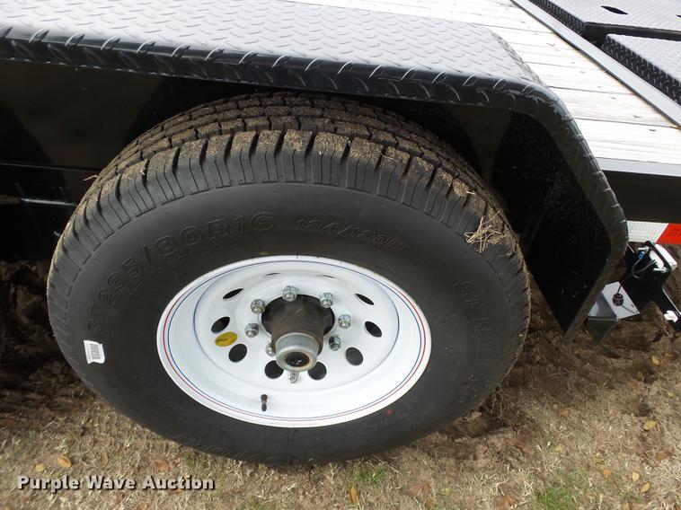 image for item DC6757 2016 Big Tex 14ET-18BK-MR equipment trailer