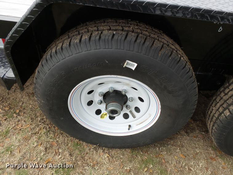 image for item DC6757 2016 Big Tex 14ET-18BK-MR equipment trailer