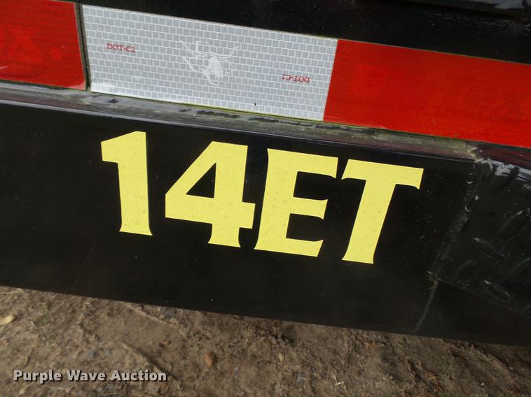 image for item DC6757 2016 Big Tex 14ET-18BK-MR equipment trailer