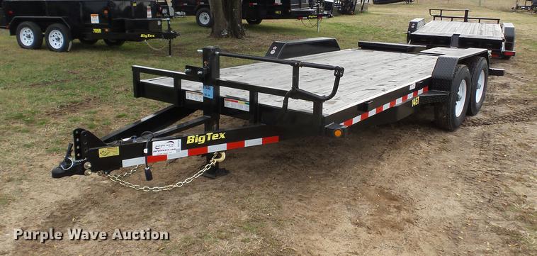 image for item DC6758 2015 Big Tex 14ET-18BK-MR equipment trailer